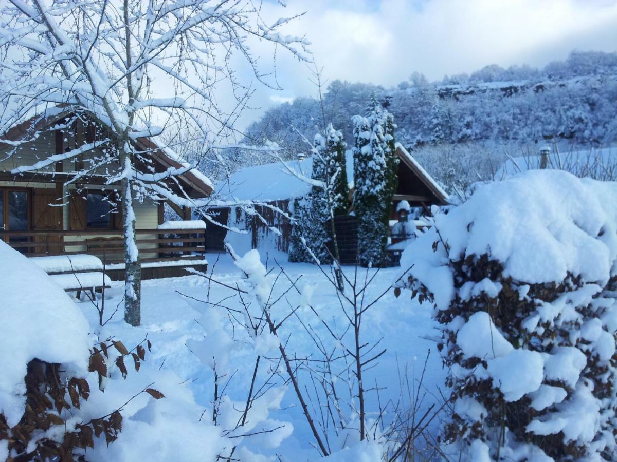 Chalets Les Silenes Doucier Exterior foto